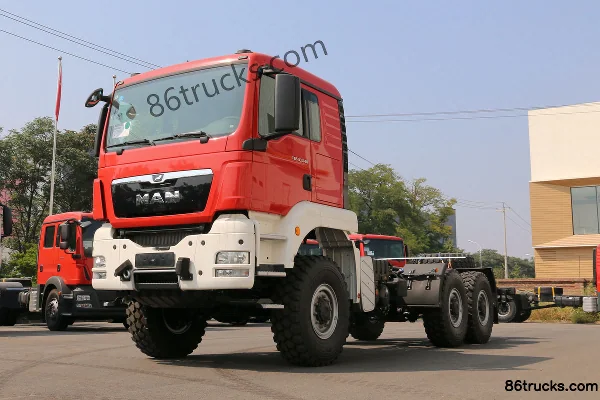 MAN TGS Series 540hp 6X6(10 wheels) Fire Truck (Chassis) (TGS33.540) Exterior (3) | 86Trucks