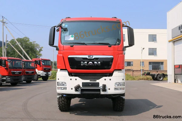 MAN TGS Series 540hp 6X6(10 wheels) Fire Truck (Chassis) (TGS33.540) Exterior (2) | 86Trucks