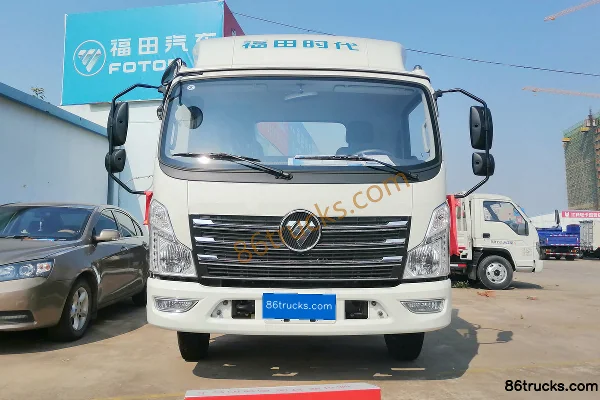Foton Times Leading 130 hp 4X2(6 wheels) 4.2m Single Row Cage Light Truck Exterior (2) | 86Trucks