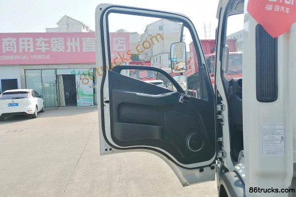 Foton Times Leading 130 hp 4X2(6 wheels) 4.2m Single Row Cage Light Truck Cab (1) | 86Trucks