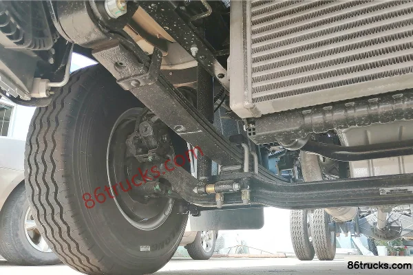 Foton Times Leading 130 hp 4X2(6 wheels) 4.2m Single Row Cage Light Truck Chassis (2) | 86Trucks