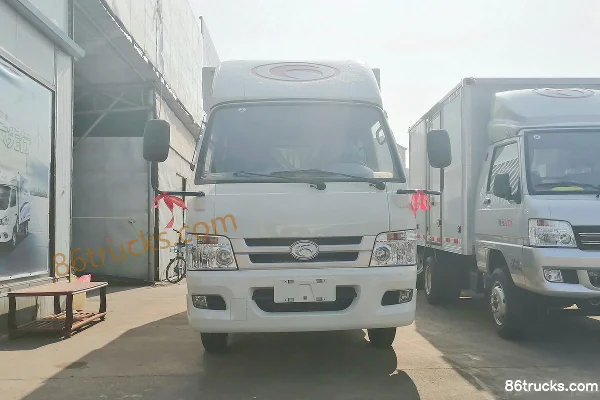 Foton Yuling V2 88 hp 4X2(6 wheels) Diesel 3.05m double-row box micro truck Exterior (2) | 86Trucks