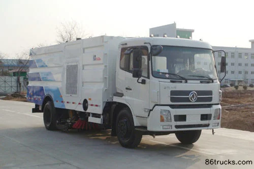 Dongfeng Commercial Vehicle Tianjin 210 hp 4X2(6 wheels) Sweeper Truck (Haide Brand) Exterior