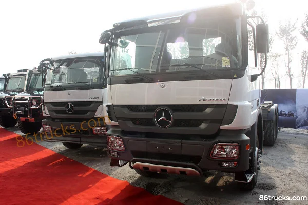 Mercedes-Benz Actros Heavy Truck 408 hp 6X4(10 wheels) Special Vehicle (Chassis) (Model 3341) Exterior (3) | 86Trucks