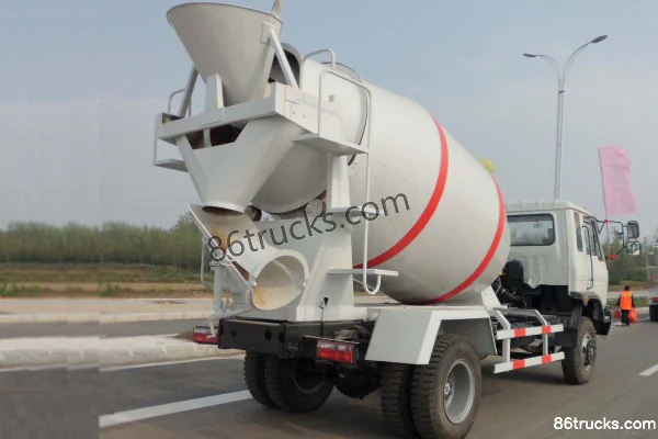 Dongfeng 153 series 190hp 4X2(6 wheels) concrete mixer truck (Chusheng brand) Exterior (3) | 86Trucks