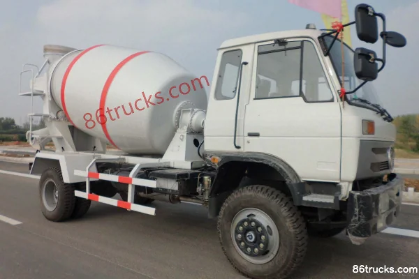 Dongfeng 153 series 190hp 4X2(6 wheels) concrete mixer truck (Chusheng brand) Exterior (2) | 86Trucks