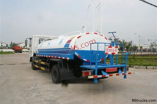 Dongfeng Commercial Vehicle Tianjin 140 hp 4X2(6 wheels) Water Sprinkler Truck (Chufei Brand) Exterior (2) | 86Trucks