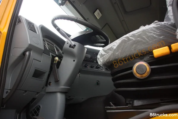 Hongyan New King Kong Heavy Truck 290hp 6X4(10 wheels) 5.4m Dump Truck Cab (2) | 86Trucks