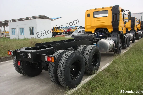 Hongyan New King Kong Heavy Truck 290hp 6X4(10 wheels) 5.4m Dump Truck Chassis (1) | 86Trucks