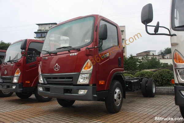 Changan Kuayue Kuayuezhe 102 hp 4X2(6 wheels) 3250 Wheelbase Single Row Light Truck Chassis Exterior (2) | 86Trucks