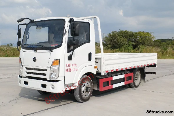 Chengli New Energy Lightweight Edition 4.5T 4.07m Single Row Pure Electric Flatbed Cargo Truck 76.65kWh 4X2(6 wheels) Exterior (3) | 86Truck