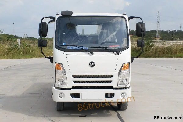 Chengli New Energy Lightweight Edition 4.5T 4.07m Single Row Pure Electric Flatbed Cargo Truck 76.65kWh 4X2(6 wheels) Exterior (2) | 86Truck