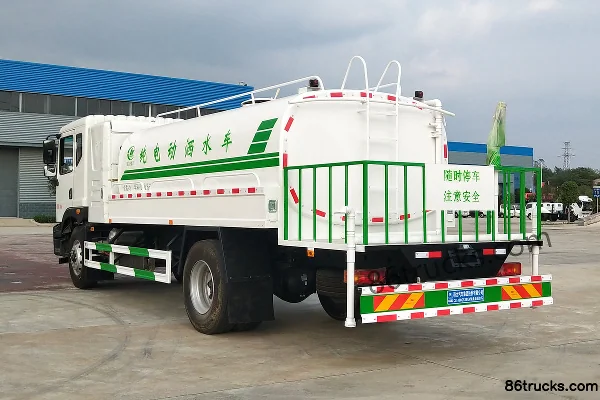 Dongfeng T5 4X2(6 roues) Camion citerne d'arrosage électrique pur (marque Chengli) Extérieur (3) | 86Trucks