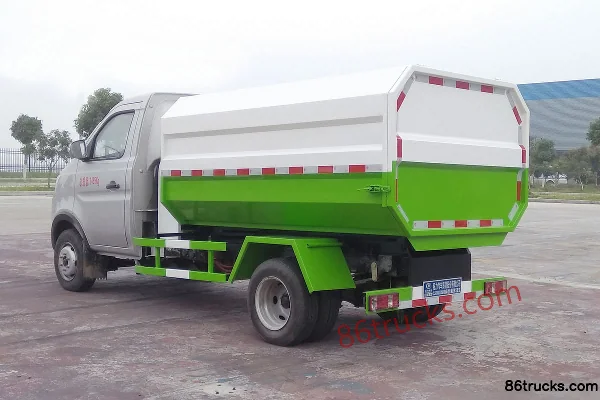 Chengli New Energy 3.4T 4.72m Single Row Pure Electric Self-Loading Garbage Truck 53kWh 4X2(6 wheels) Exterior (3) | 86Trucks