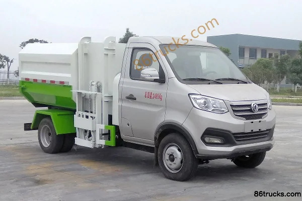 Chengli New Energy 3.4T 4.72m Single Row Pure Electric Self-Loading Garbage Truck 53kWh 4X2(6 wheels) Exterior