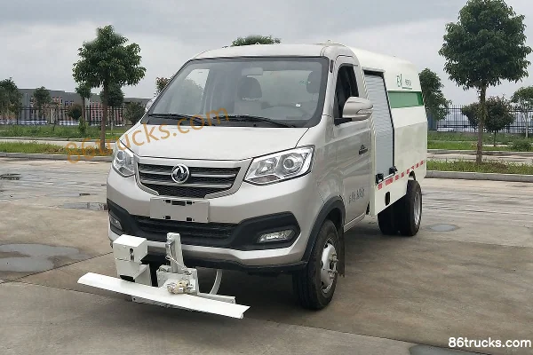 Chengli New Energy 3.5T 4.9m Single Row Pure Electric Road Maintenance Truck 53kWh 4X2(6 wheels) Exterior (3) | 86Trucks
