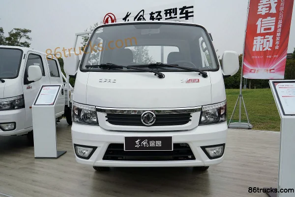 Dongfeng T5 1.6L 105 ch 4X2(6 roues) CNG 3,7 m camion plateau simple cabine (China VI) Extérieur (2) | 86Trucks