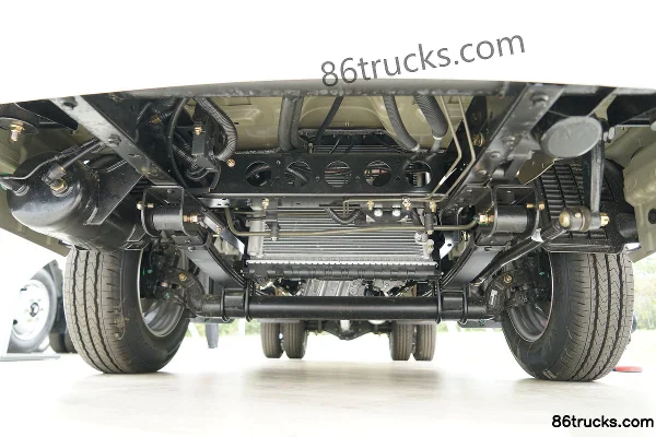 Dongfeng T5 1.6L 105 ch 4X2(6 roues) CNG 3,7 m camion plateau simple cabine (China VI) Châssis (1) | 86Trucks