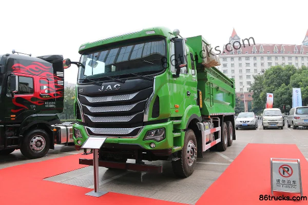 JAC Gallop K5W heavy truck 375 hp 6X4(10 wheels) 5.4 m dump truck Exterior (3) | 86Trucks