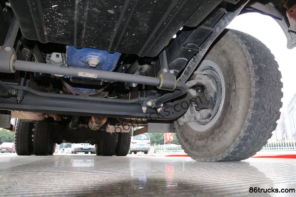 JAC Gallop K5W heavy truck 375 hp 6X4(10 wheels) 5.4 m dump truck Chassis (3) | 86Trucks