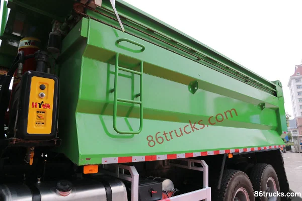 JAC Gallop K5W heavy truck 375 hp 6X4(10 wheels) 5.4 m dump truck Body (1) | 86Trucks