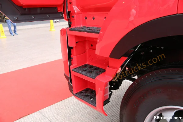 JAC Gallop K5X camion porteur lourd 290 ch 6X2(8 roues) 7,8 m plateau ridelles Cabine (3) | 86Trucks