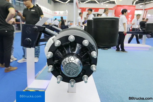 Meizhou HSM10010 400K ALO 10-ton Single Tire Air Suspension (Drum) Exterior (2) | 86Trucks