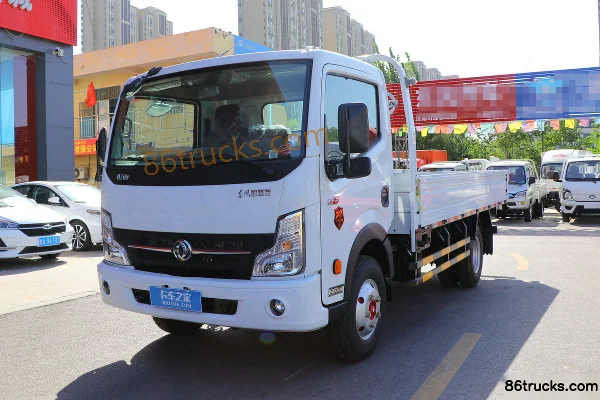 Dongfeng Kaipute K6-N 140 hp 4X2(6 wheels) 4.13m single-row flatbed light truck Exterior (3) | 86Trucks