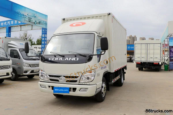 Foton Forland Small Card Star 90hp 4X2(6 wheels) 3.8m single-row van micro truck Exterior (3) | 86Trucks