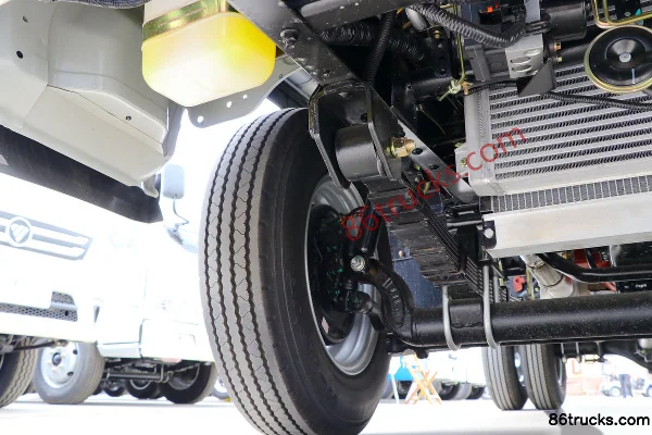 Foton Forland Small Card Star 90hp 4X2(6 wheels) 3.8m single-row van micro truck Chassis (1) | 86Trucks