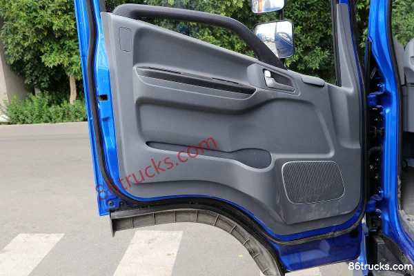 JAC Shuailing Q7 154 ch 4X2(6 roues) 5,2 m cabine avancée avec double rangée, camion léger à ridelles (3) | 86Trucks