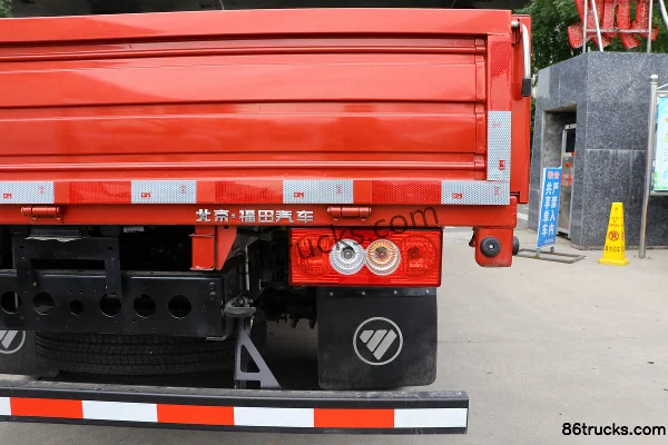 Foton Times Leading 6 130hp 4X2(6 wheels) 3.8m half-cab flatbed light truck Body (3) | 86Trucks