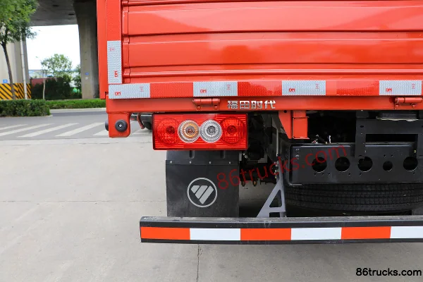 Foton Times Leading 6 130hp 4X2(6 wheels) 3.8m half-cab flatbed light truck Body (2) | 86Trucks
