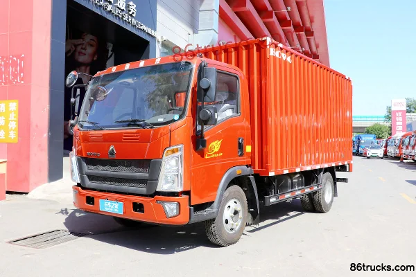 Sinotruk HOWO Hanjiang 129hp 4X2(6 wheels) stage truck Exterior (3) | 86Trucks