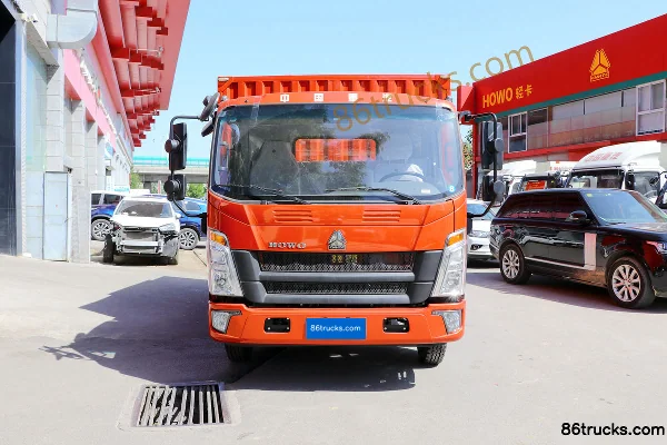 Sinotruk HOWO Hanjiang 129hp 4X2(6 wheels) stage truck Exterior (2) | 86Trucks