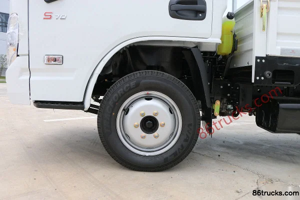 Yuejin Fuxing S70 1.5L 113hp 4X2(6 wheels) Gasoline 3.65m Single Row Flatbed Mini Truck (China VI) Chassis (3) | 86Trucks