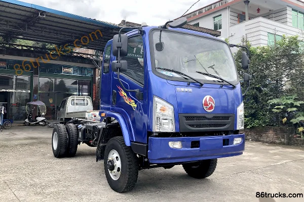 Sanlong Longjiang 235hp 4X2(6 wheels) 3.8m Dump Truck Exterior