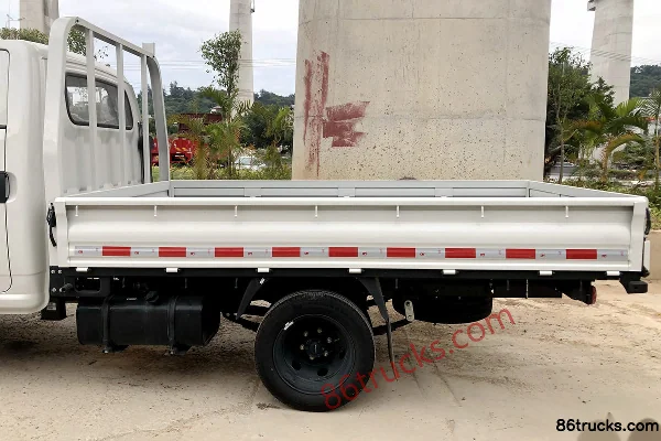 JAC Kairui X6 110 ch 4X2(6 roues) 2,75 m micro camion plateau double cabine Carrosserie (1) | 86Trucks