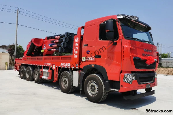 Chengliwei Chengliwei Sinotruk HOWO chassis truck-mounted crane