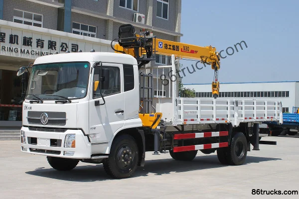Dongfeng Commercial Vehicle Tianjin 180 hp 4X2(6 wheels) truck-mounted crane (Pafeite brand) Exterior (2) | 86Trucks