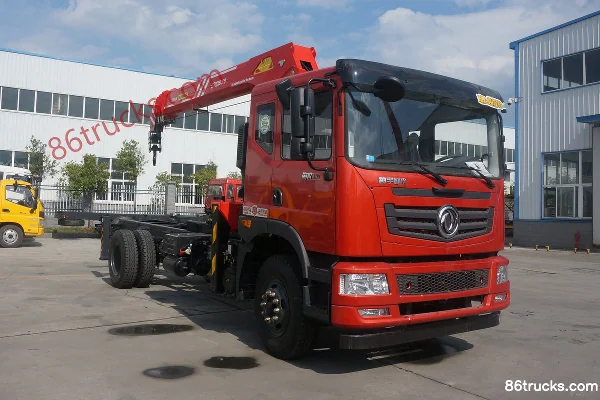 Dongfeng T5 180 hp 4X2(6 wheels) Truck-Mounted Crane (Pafeite) Exterior