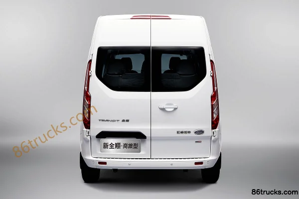 JMC New Transit 2019 Business Edition 121hp 7-Seat Medium Wheelbase 2.0T Diesel Medium Roof Multi-purpose Van Exterior (3) | 86Trucks