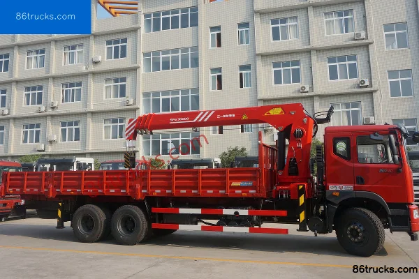 Dongfeng T5 240 hp 6X4(10 wheels) Truck-Mounted Crane (Pafeite Brand) Exterior (2) | 86Trucks