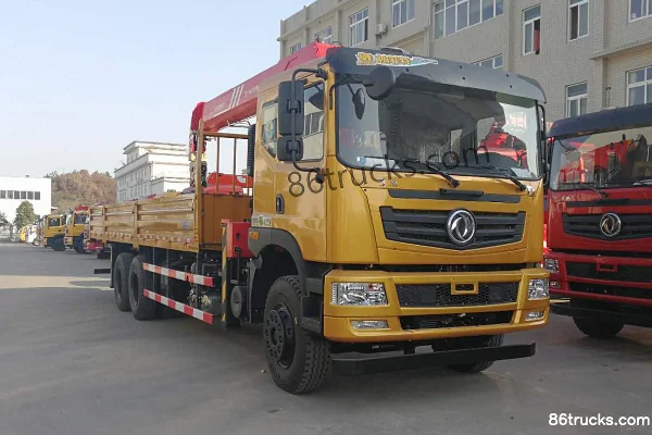 Dongfeng T5 240 hp 6X4(10 wheels) Truck-Mounted Crane (Pafeite Brand) Exterior (3) | 86Trucks