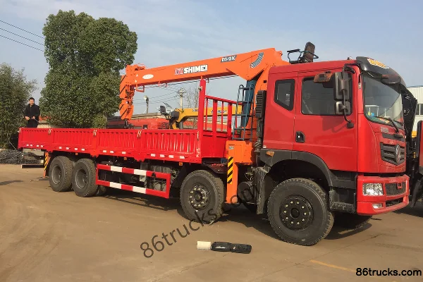 Dongfeng T5 290 hp 8X4(12 wheels) Truck-Mounted Crane (Pafeite Brand) Exterior (2) | 86Trucks