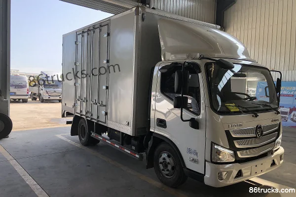 Foton Aumark E Edition Custom Edition 110hp 4X2(6 wheels) 4.14m Single Row Van Light Truck (Wide Body) Exterior