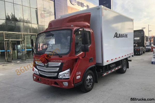 Foton Aumark E Edition Custom Edition 110hp 4X2(6 wheels) 4.14m Single Row Van Light Truck (Medium Body) Exterior (2) | 86Trucks