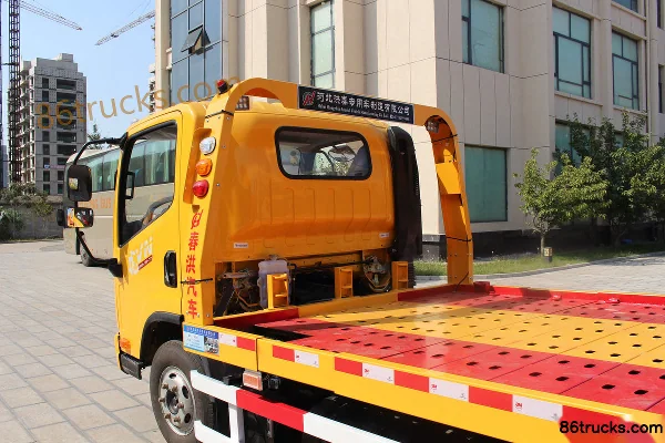 FAW Jiefang Hu VN 130hp 4X2(6 wheels) Wrecker with Ramp (Chunhong Brand) Body (3) | 86Trucks