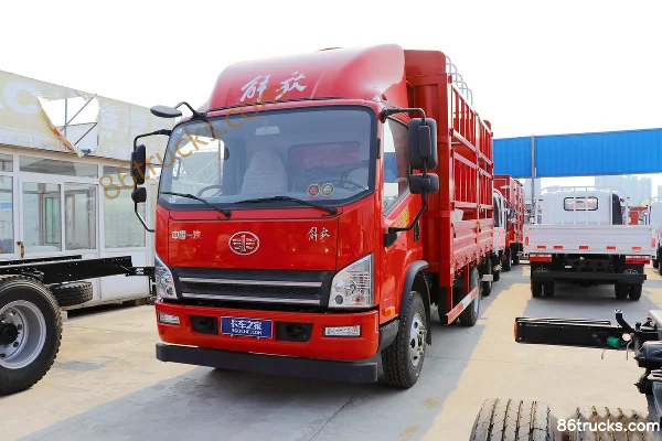 FAW Jiefang Hu VH 160 hp 4X2(6 wheels) 3.82m Crew Cab Stake Light Truck (WLY) Exterior (3) | 86Trucks