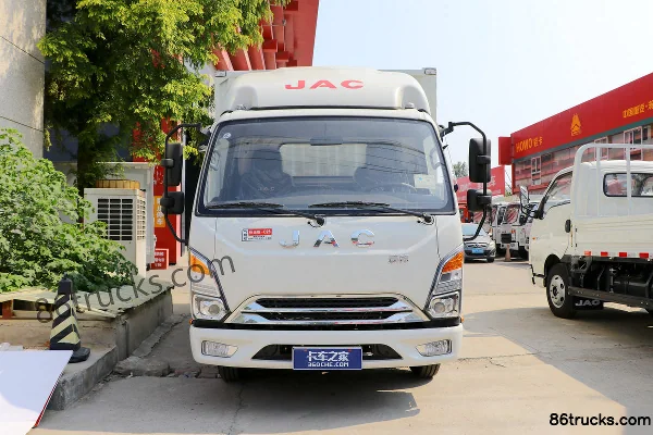 JAC Kangling J5 115 hp 4X2(6 wheels) 4.15m Single Row Van Light Truck Exterior (2) | 86Trucks